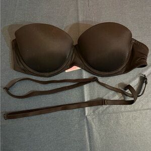 PINK Victoria's Secret Black Bra with Pink Lining